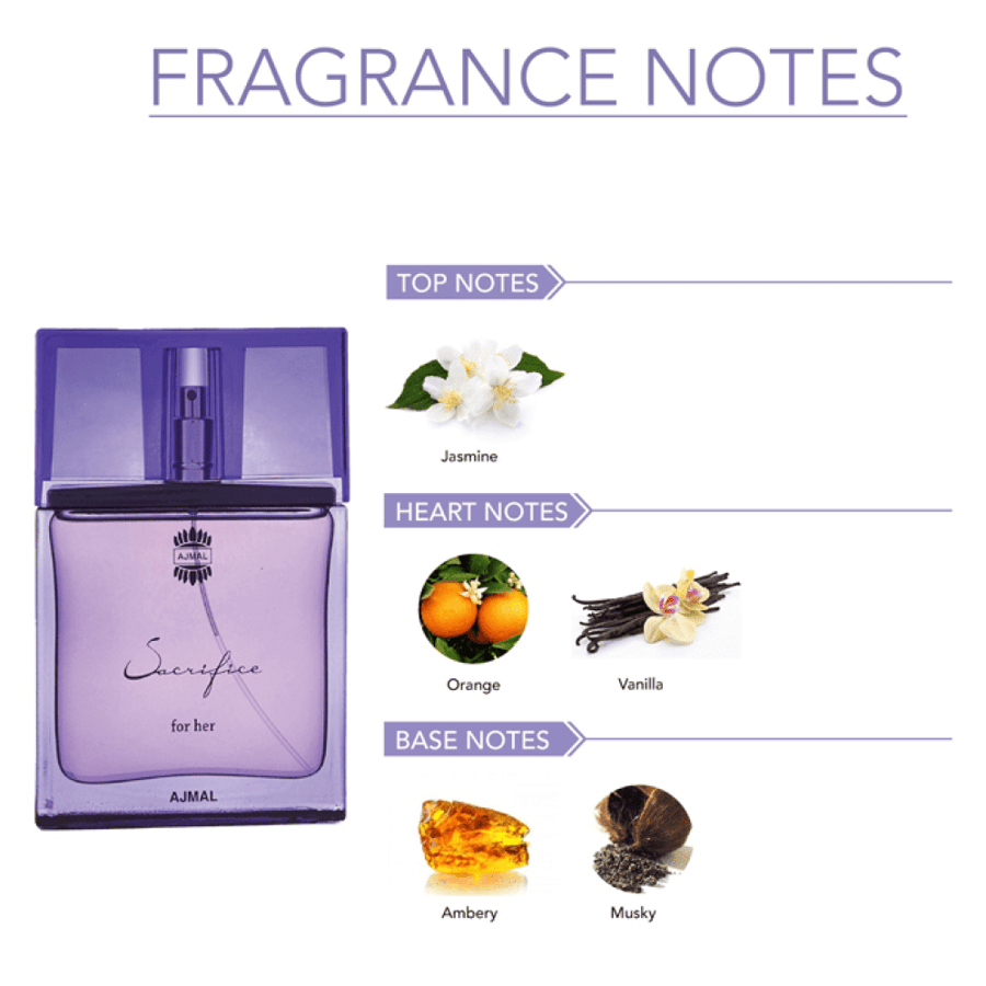 Sacrifices perfume for women Eau de Parfum - one of the most beautiful 50ml