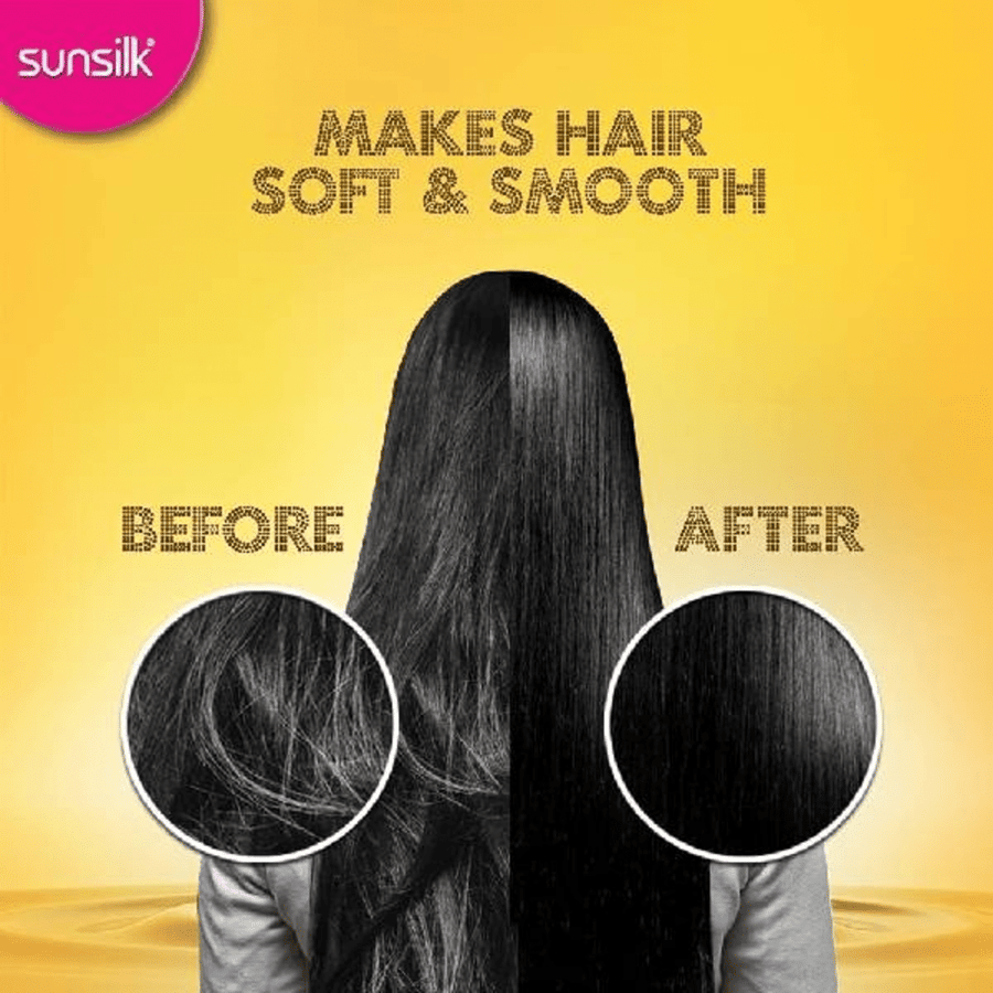 Sunsilk hair shampoo 190 ml soft and smooth