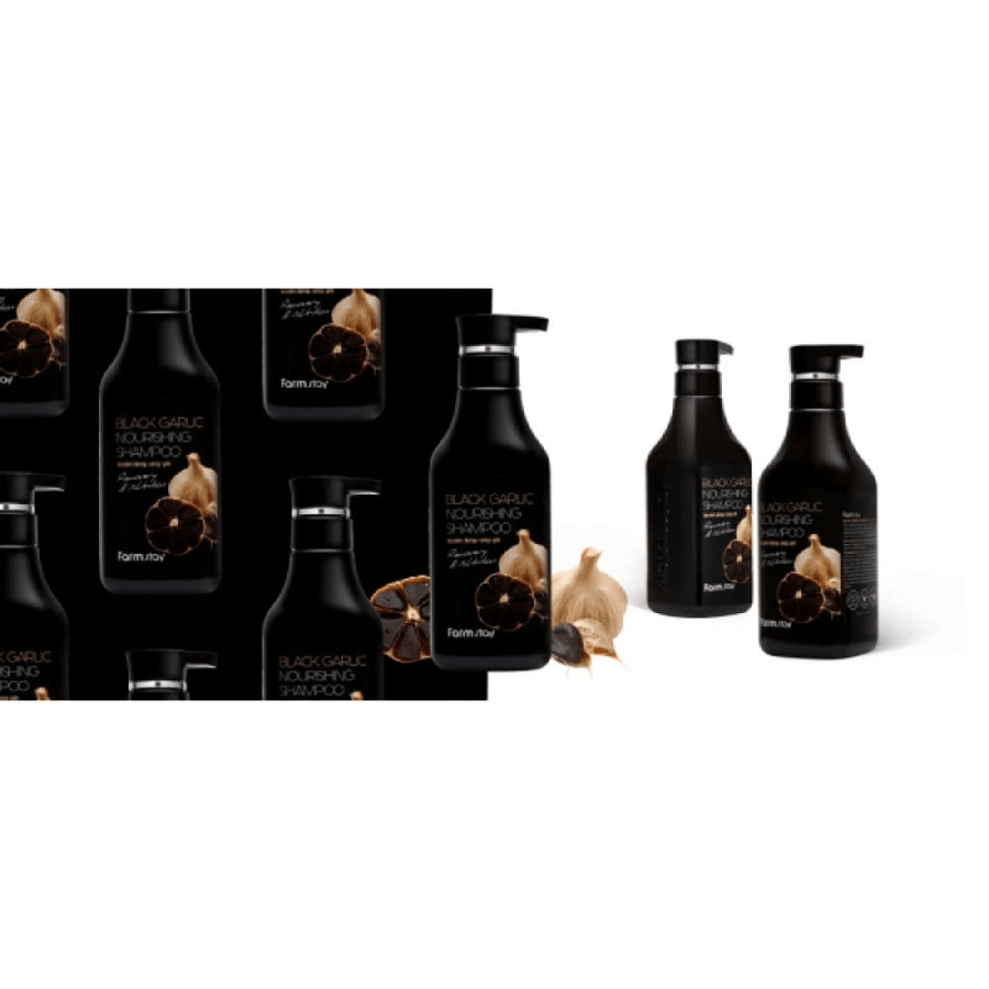 Farm Stay Hair Shampoo 530 ml with black garlic