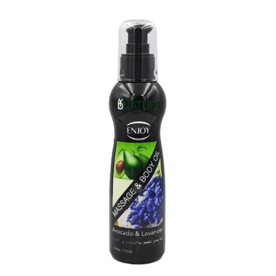 Enjoy massage oil 175 ml with avocado and lavender