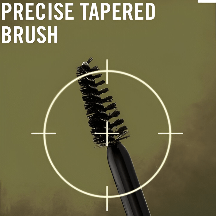 Brown dark eyebrow mascara with argan oil