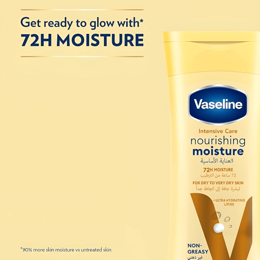 Vaseline body lotion 200 ml intensive care basic care v2