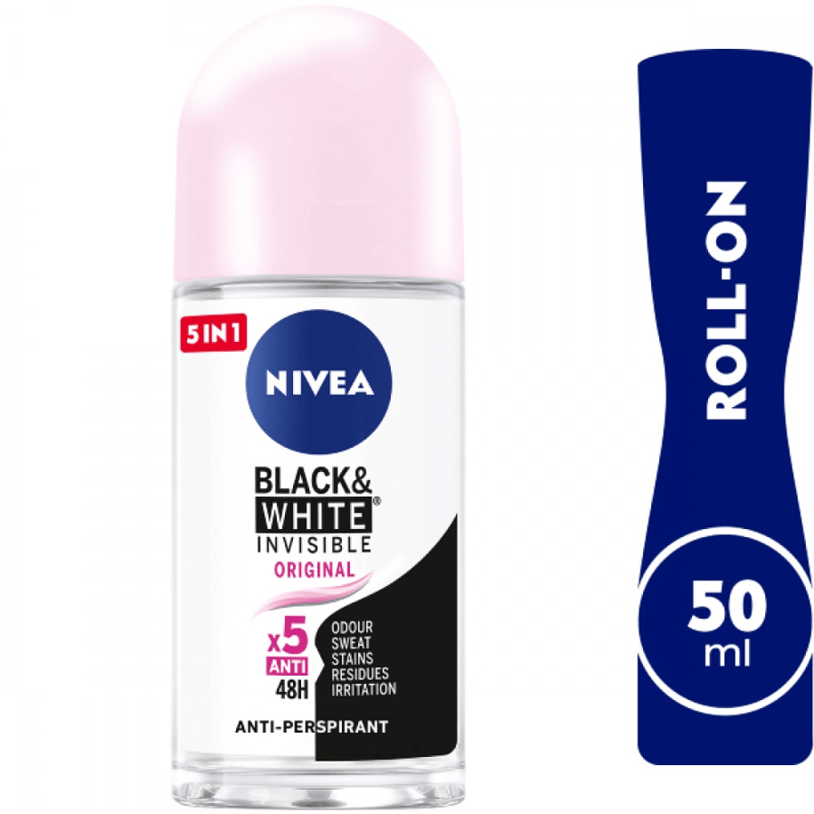 Nivea Women's Deodorant Roll-on 50 ml Black & White