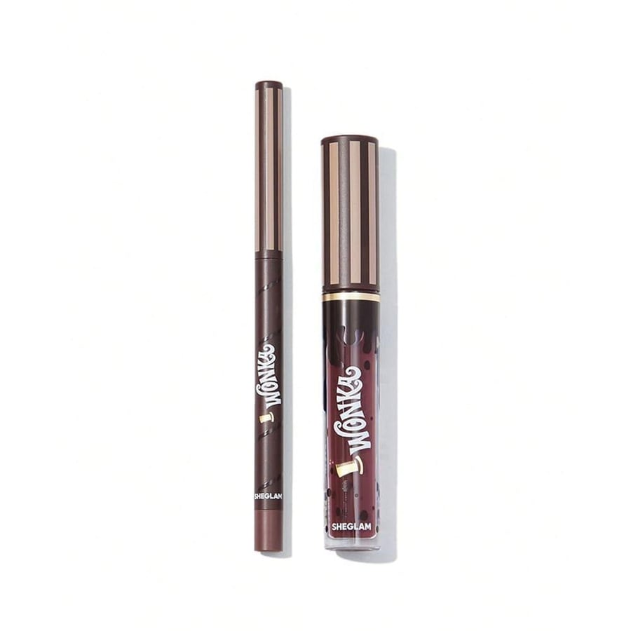 Shijlam collection of lipstick rouge and lip liner Wily Nika Cocoa Kess Hot Fudge
