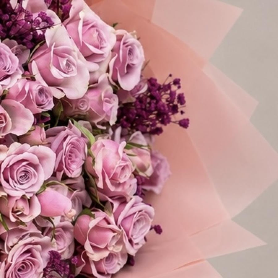 باقة همس البنفسج