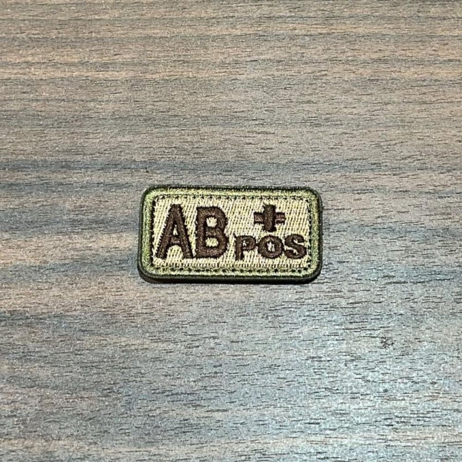 AB+ blood type patch