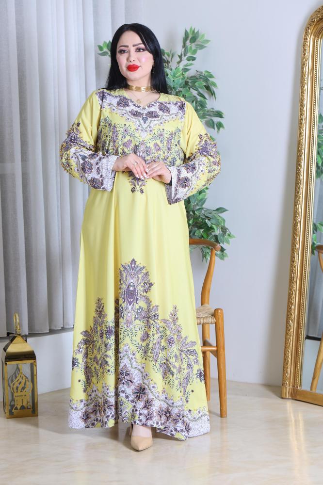 Kuwaiti thobe with flared style