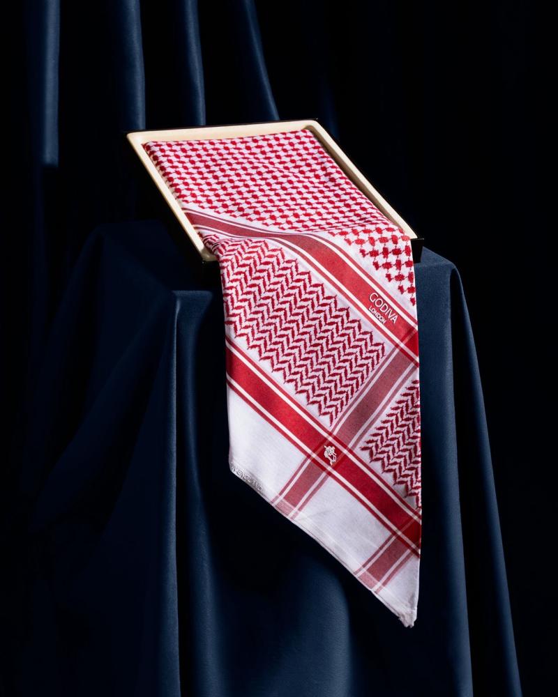 شماغ جوديفيا 2026 احمر بلس