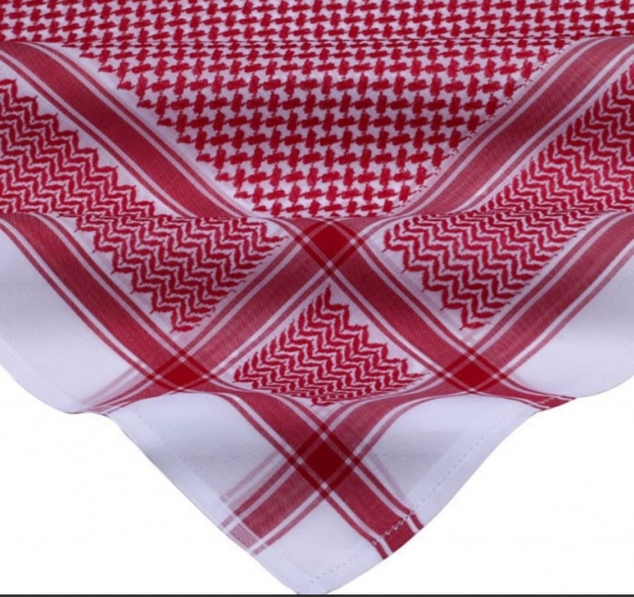 شماغ ديفنشي الانجليزي دم الغزال
