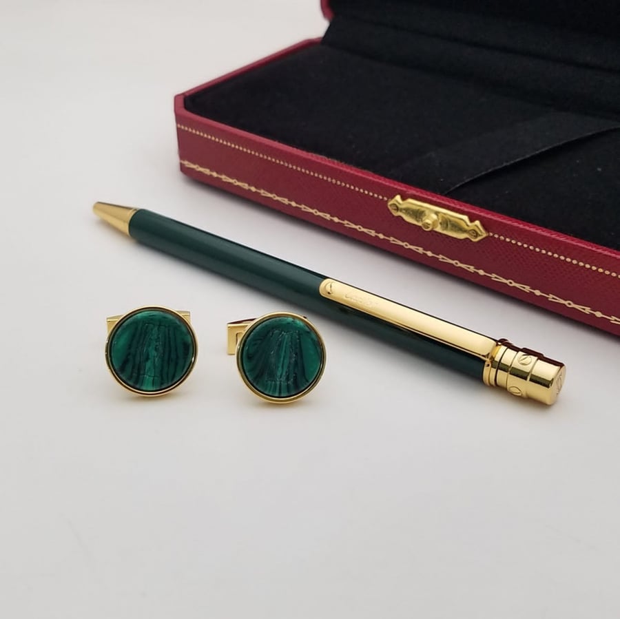 Pen and Cartier cuff