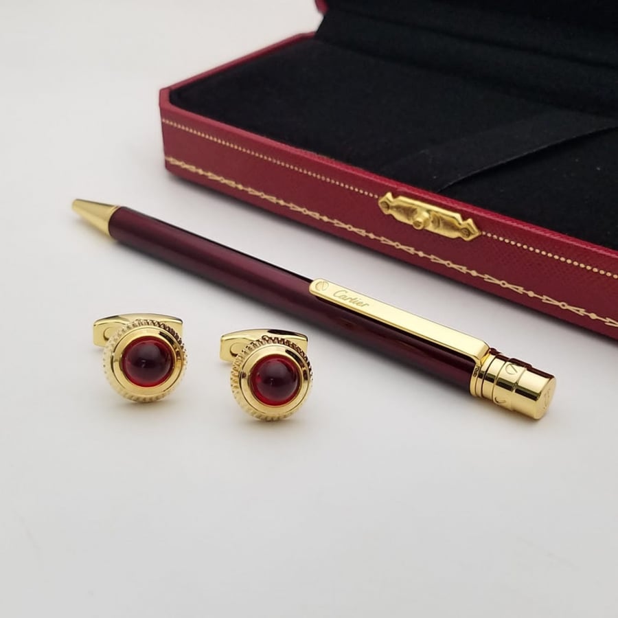 Pen and Cartier cuff
