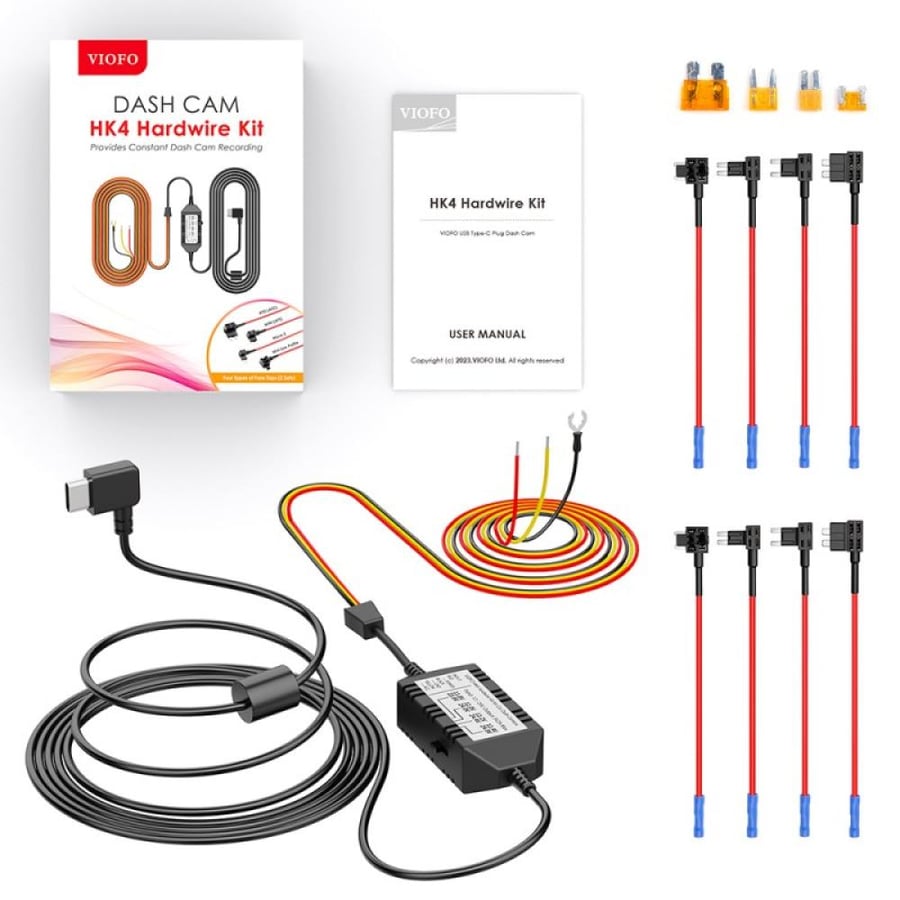قطعة VIOFO HK4 Type C لتوصيل الفيوز - تايب سي - وصلة الوقوف