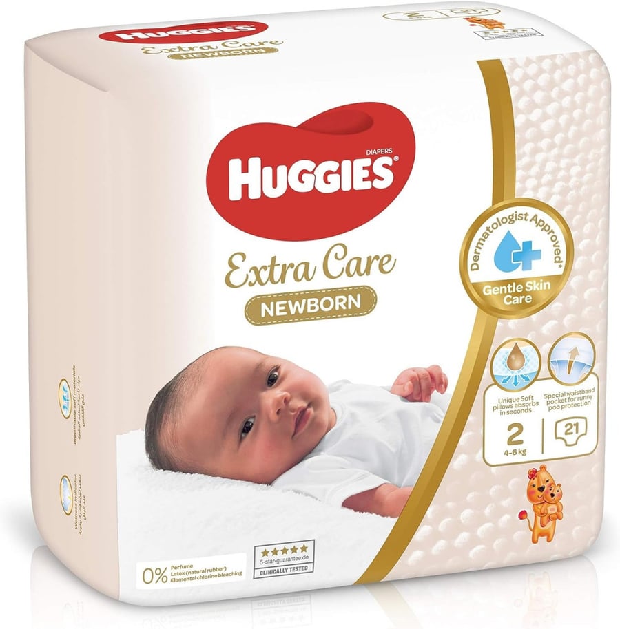 Baby diapers size 2 - 21 pieces