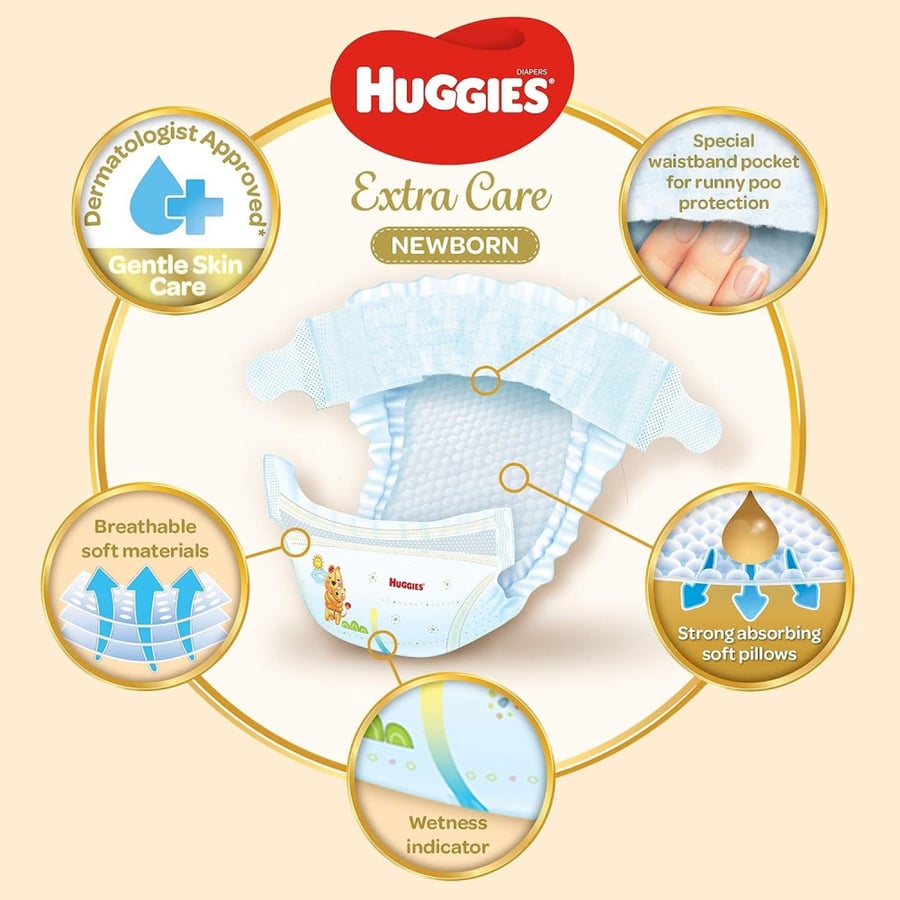 Hajer baby diapers number 1 - 64 pieces