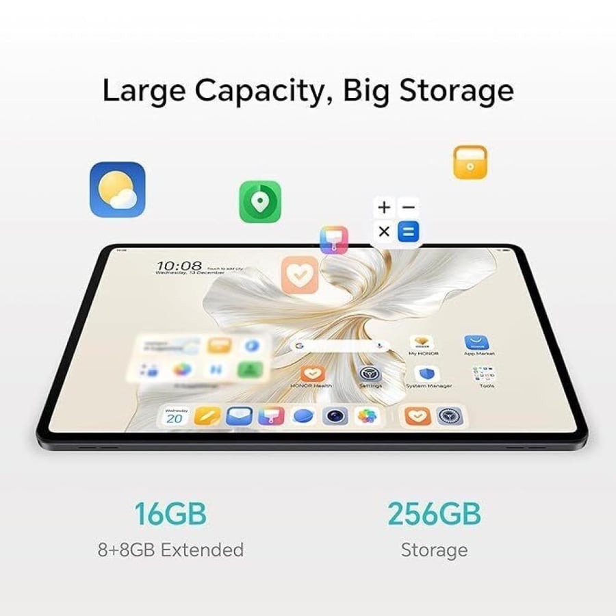 هونر - تاب Pad 10 - بشاشة 12.1 انش - حجم 256 جيجا برام 16 - 8+8 - واي فاي