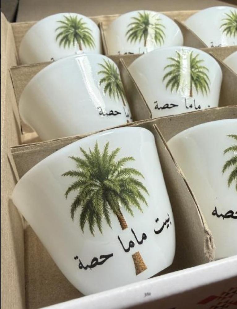 12 حبه فناجيل السيف بطباعه خاصه عوايل