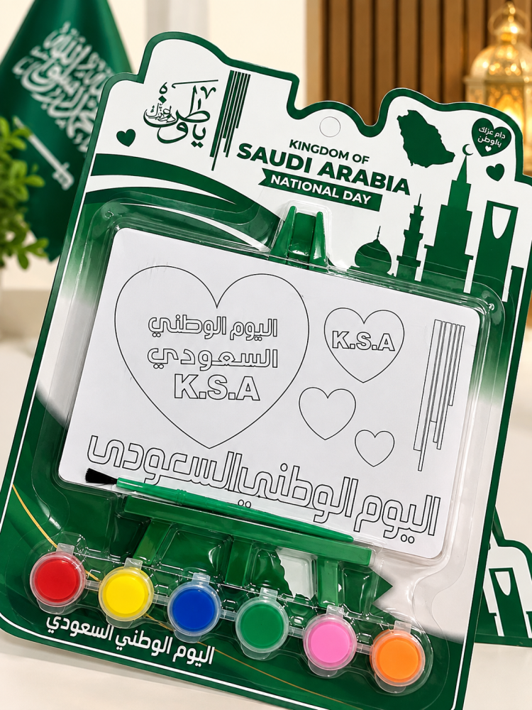 بوكس لوحات التلوين بالريشة – 12 لوحة