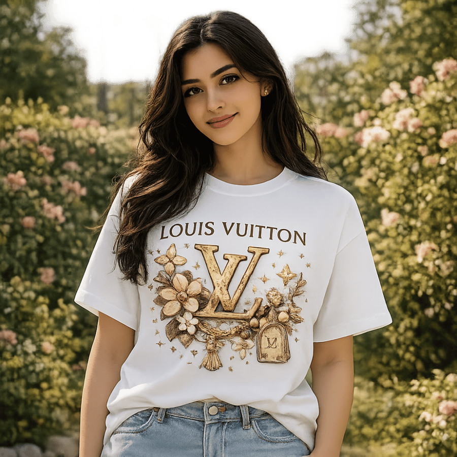 LV Golden Bloom Tee