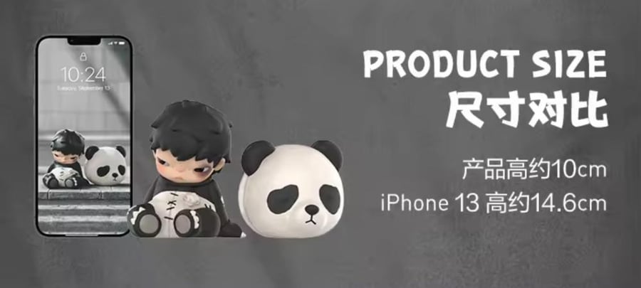 Hirono Doll Panda