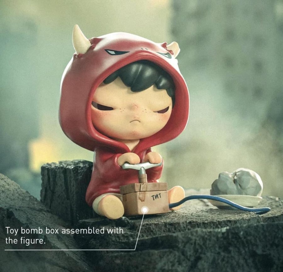 Hirono Minme Series popmart / التمثيل الصامت إمكانية اختيار الشكل