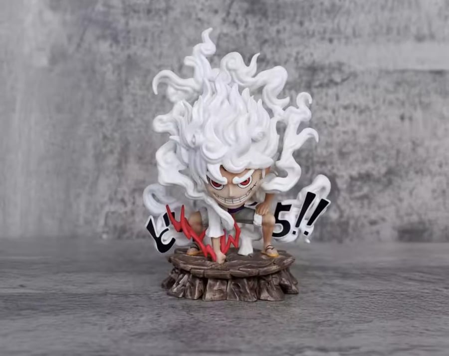 One piece Luffy gear 5 figure/ مجسم لوفي جير فايف