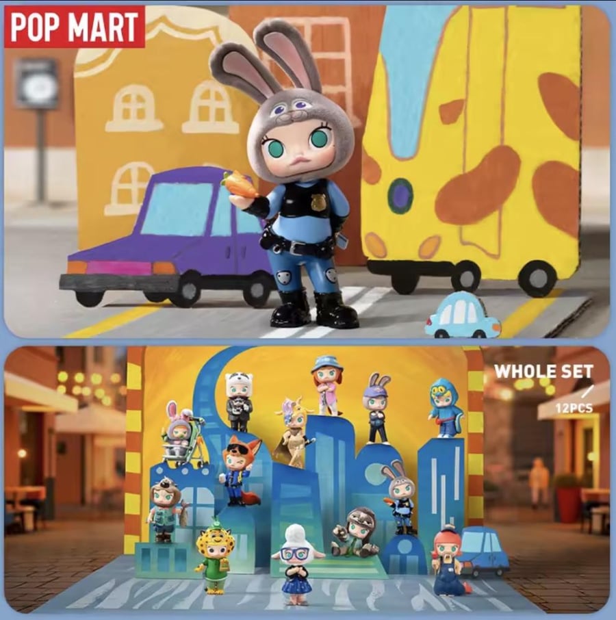 Zootopia X Molly Popmart