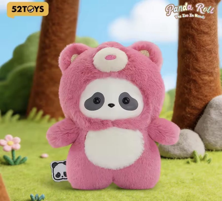Panda Roll The Zoo In Hands 52Toys