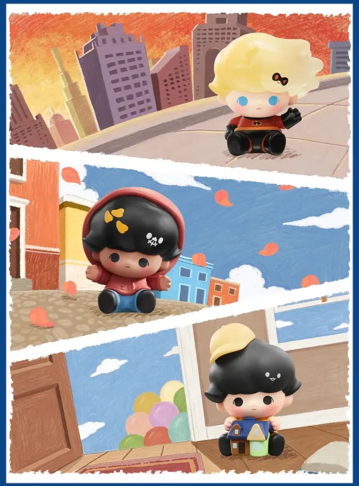 Pop Bean Dimoo World x Pixar / إمكانية اختيار الشكل