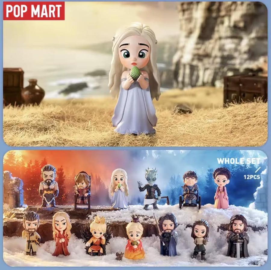 Game of Thrones figures popmart