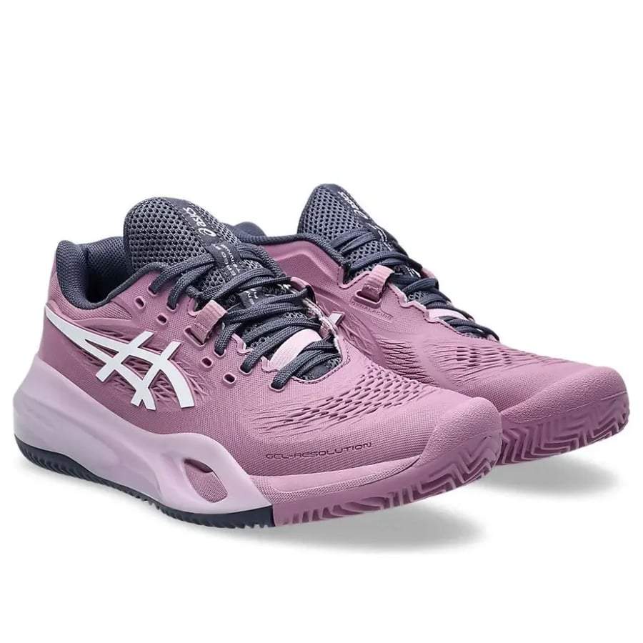 ASICS-Gel-Resolution X 'White Dark Aubergine