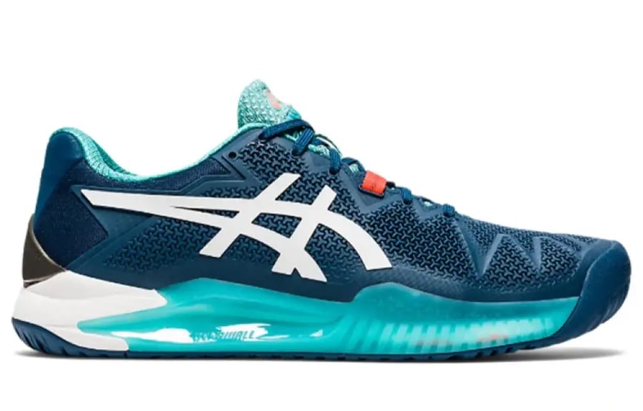 ASICS-Gel-Resolution X 'White Dark Aubergine