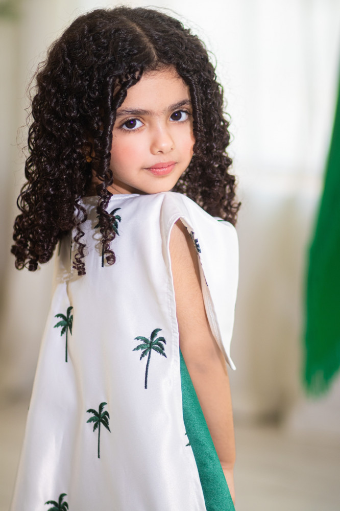 Green national dress