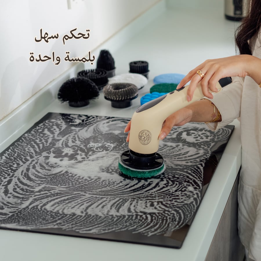 فرشاة نيت الذكية – باكج التنظيف المتكامل بـ 9 رؤوس
