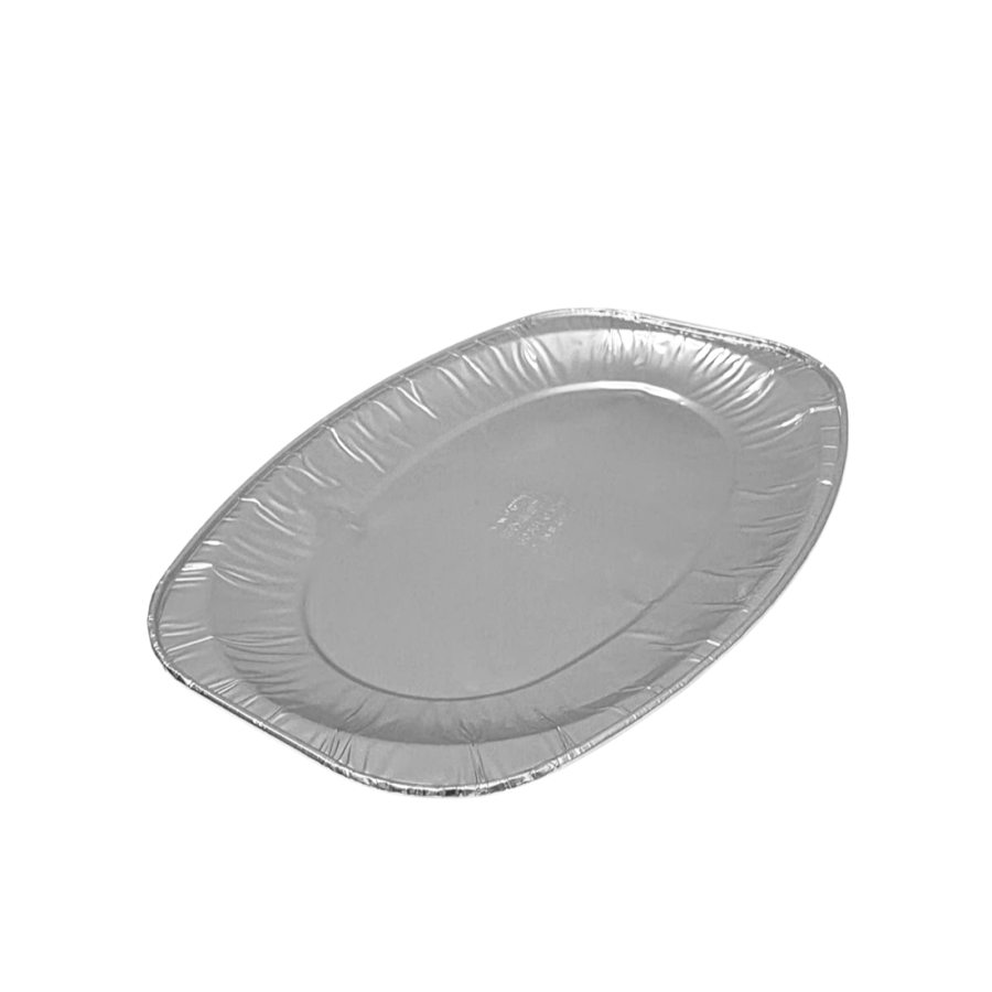 صحن قصدير مسطح 10 حبات مقاس 25.4×17.5