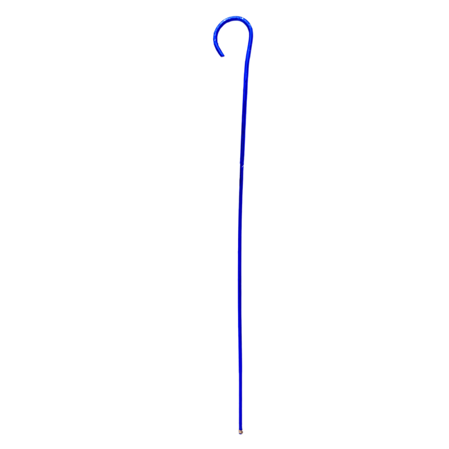 Colored bent short bamboo stick