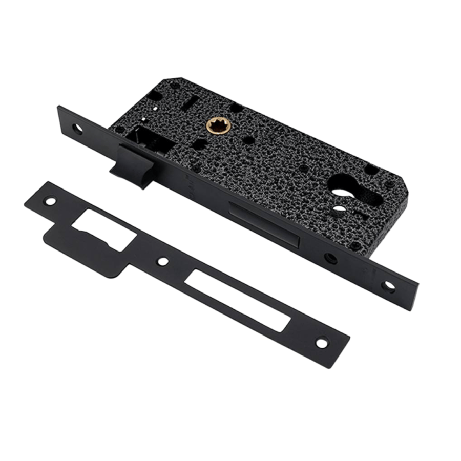 Black door handle, size 45