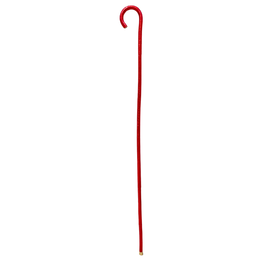 Colored bent short bamboo stick