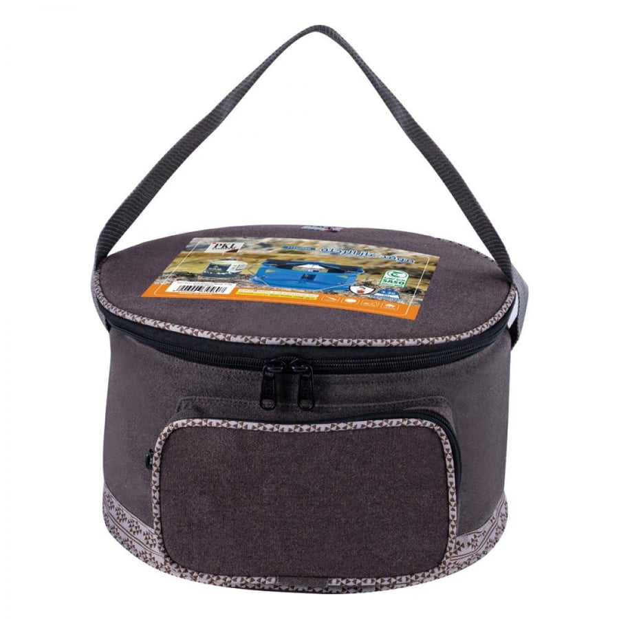 Gas stove for camping Indian blue size 27 cm