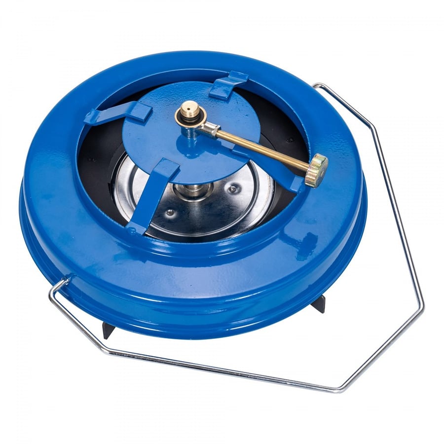 Indian blue 28 cm gas stove for camping