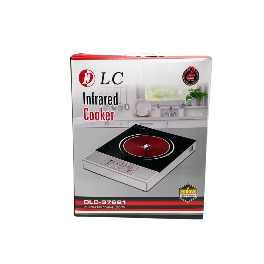 Cooking stove glass single burner electric DLC-37621