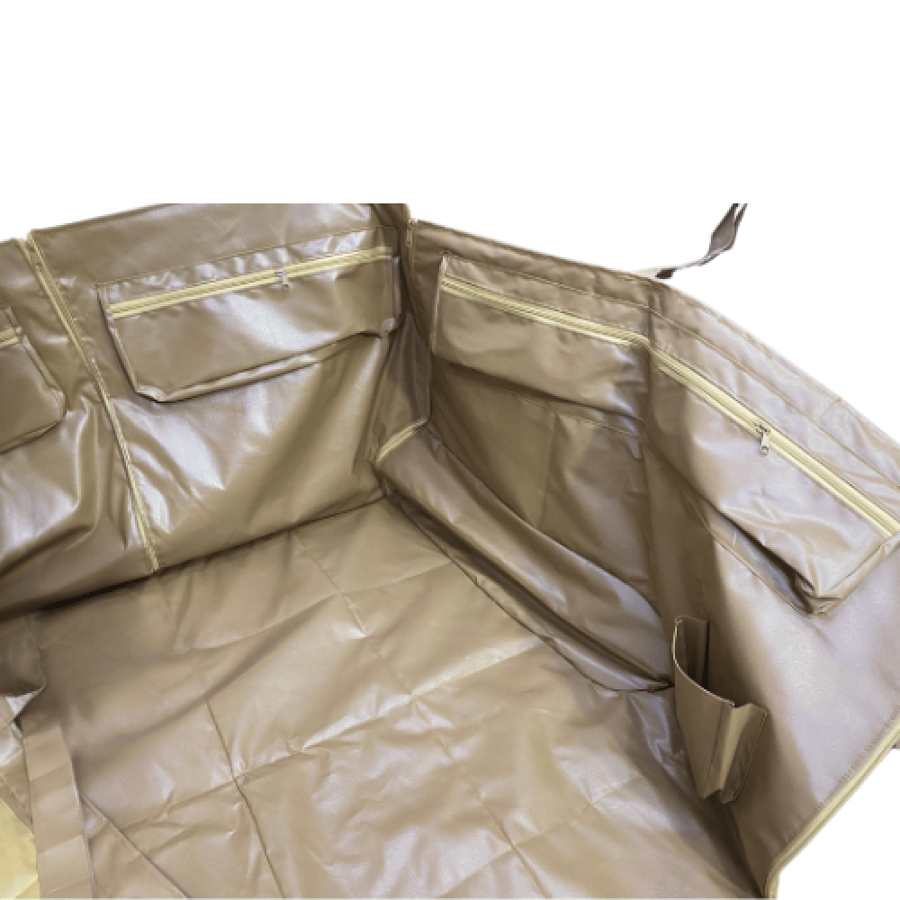 Dark beige Fortuner pocket cover