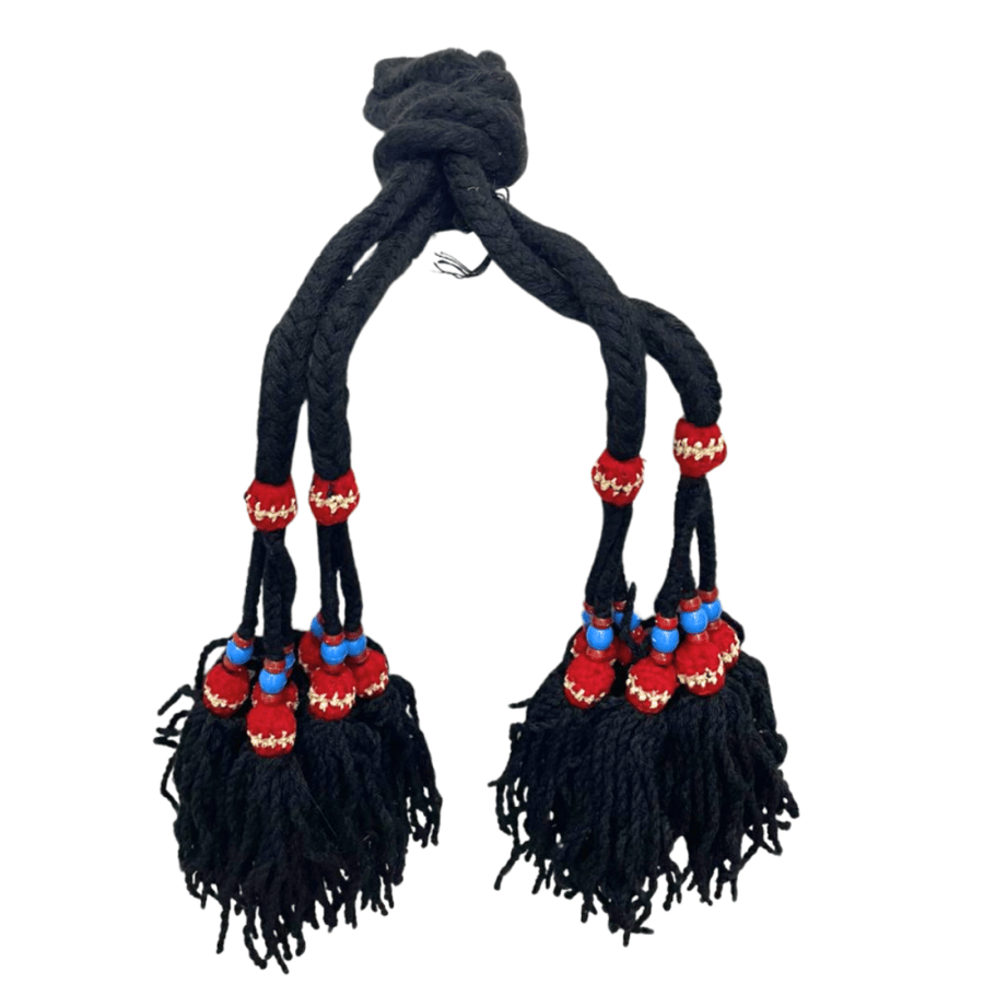 طقم زينة خيل اسود
