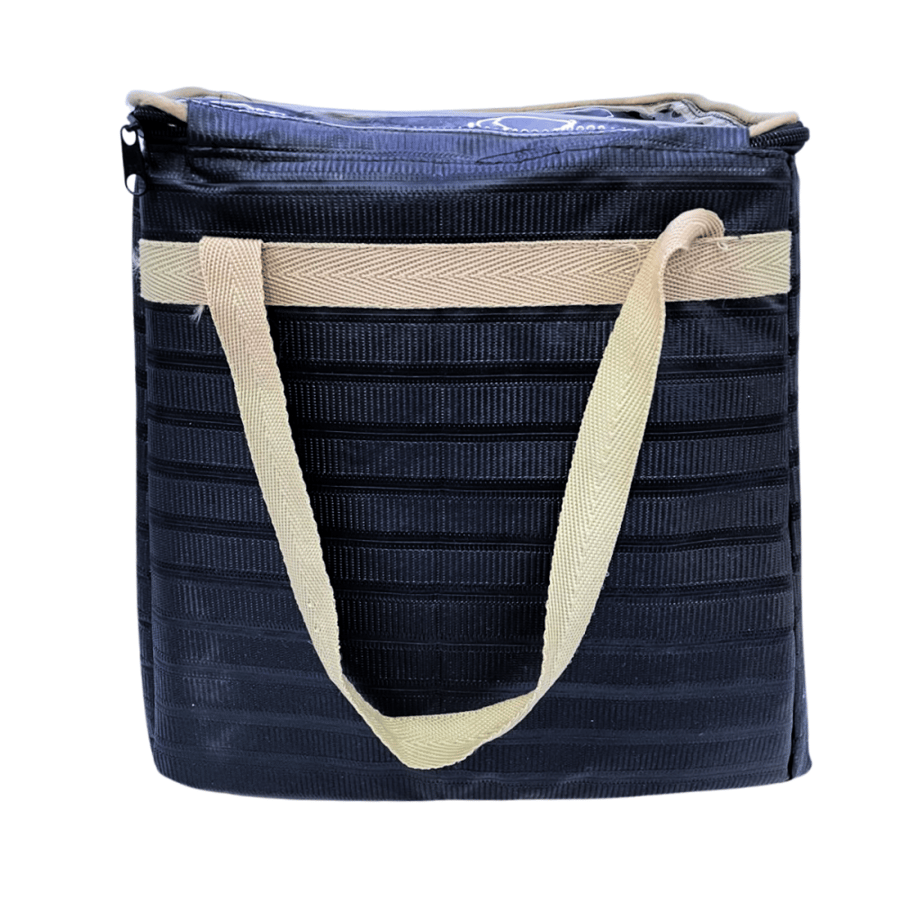 Zamzam bags with transparent cover, black color