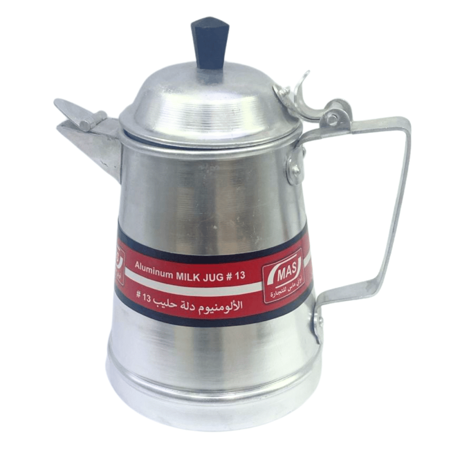 Metal coffee pot for milk, 1600 ml size