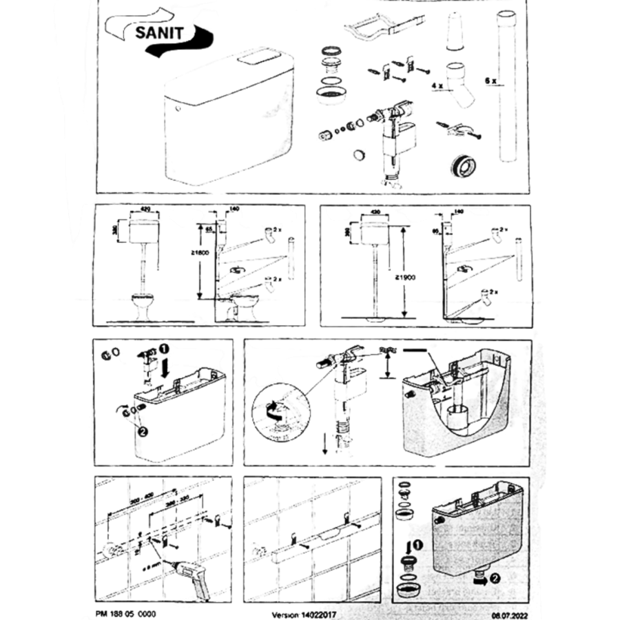 Arab toilet seat siphon