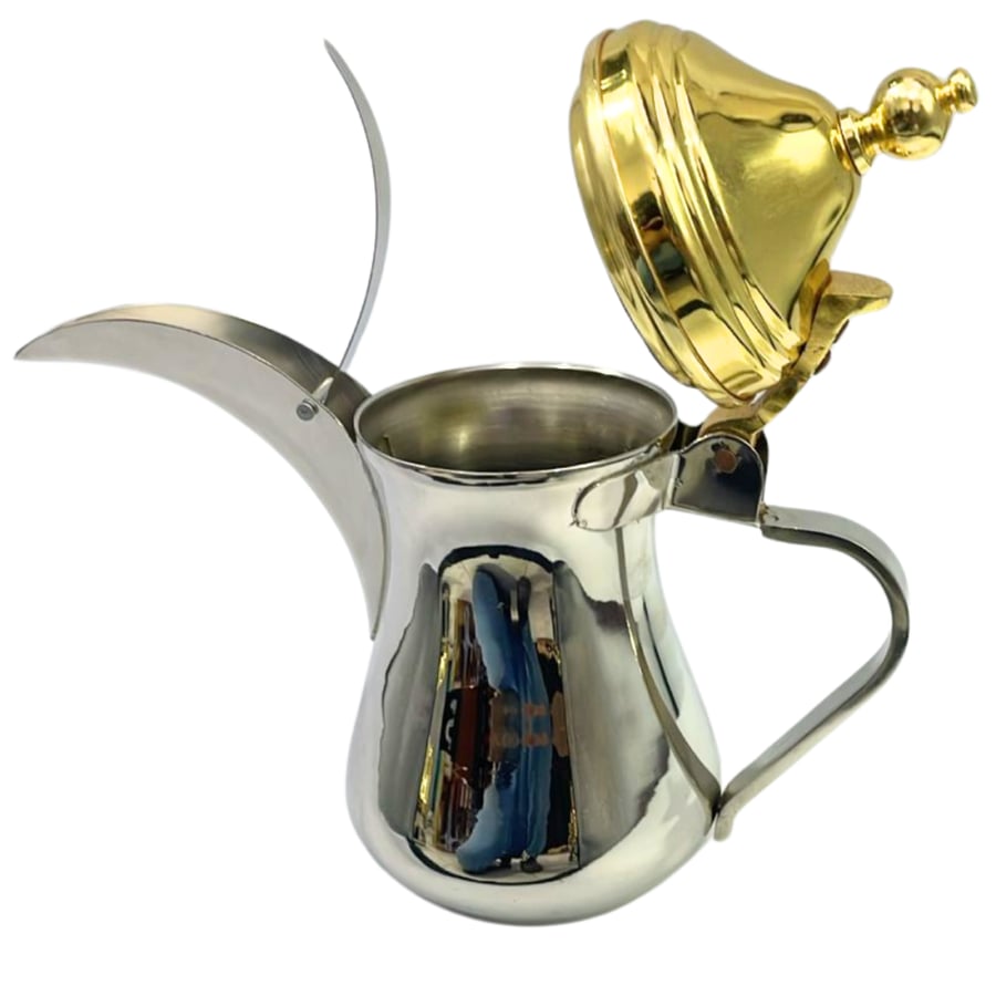 The Dallah of the good people, golden cover, 700ml