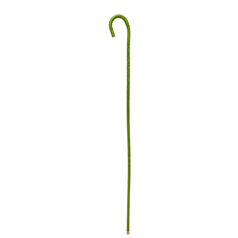 Colored bent short bamboo stick