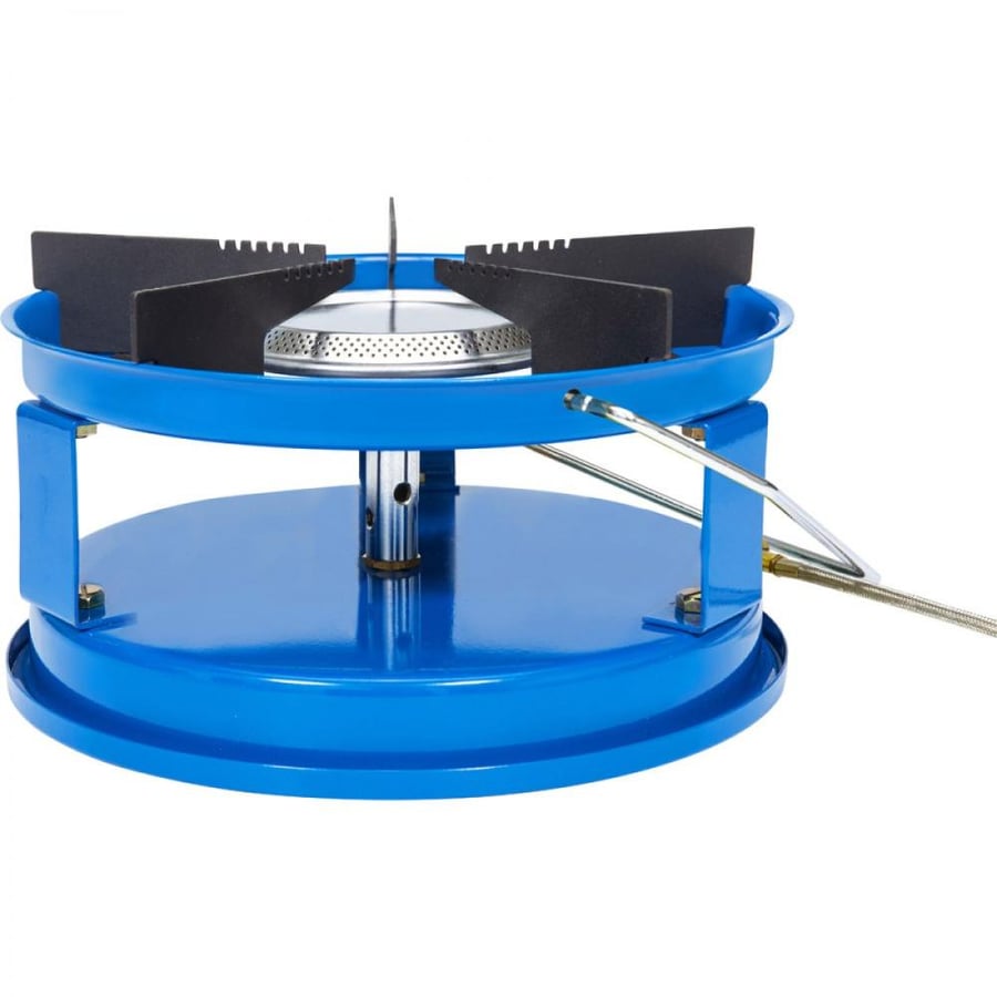 Gas stove for camping Indian blue size 27 cm