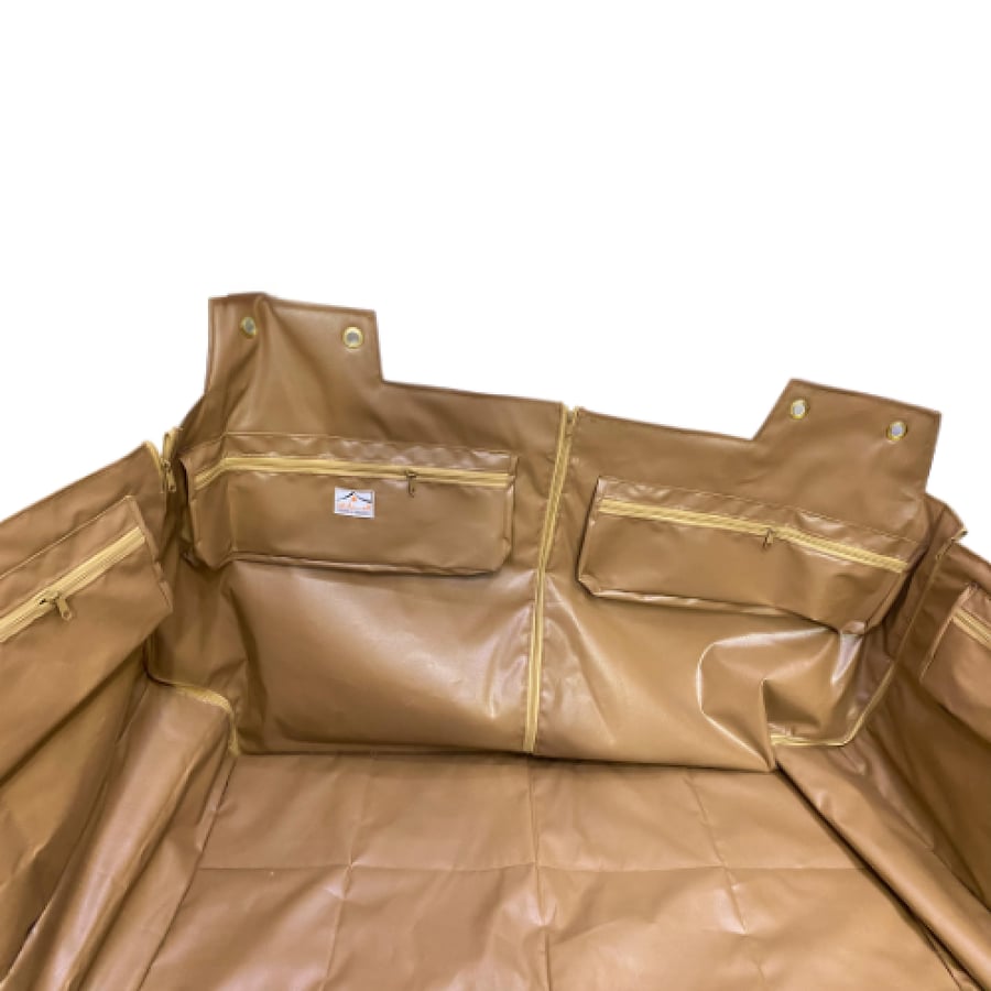 Dark beige Fortuner pocket cover