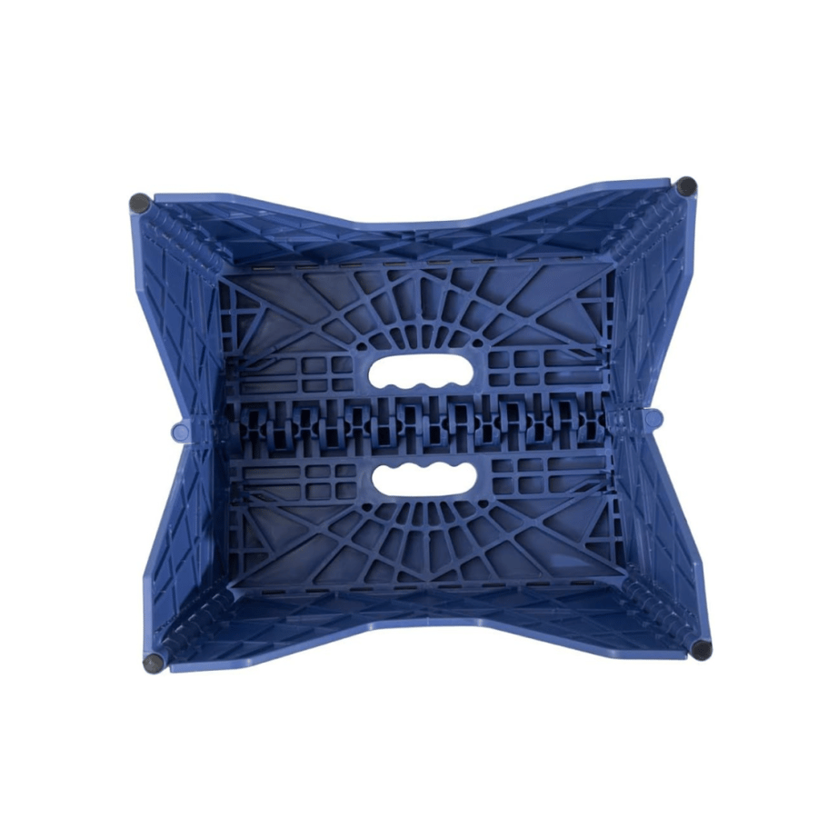 Heavy plastic molded chair 36*31*23 cm blue